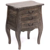 Creedwood Kommode, braun Holz, 48x64x35 cm, Schlafzimmer, Nachttische