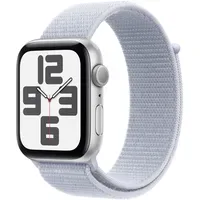 Apple Watch SE 2024 GPS 44 mm Aluminiumgehäuse Silber,