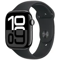 Apple Watch Series 10 GPS 46 mm Aluminiumgehäuse diamantschwarz