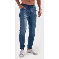 John Devin Jogg Pants, Joggpants mit elastischem Bund aus