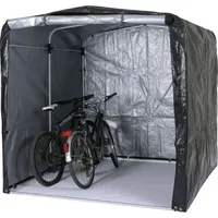 Mendler Fahrradgarage HWC-N61, Foliengarage Aufbewahrungsgarage Garagenzelt, Alu UV-Schutz wasserfest,