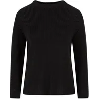 URBAN CLASSICS Rib Knit Pullover Black M