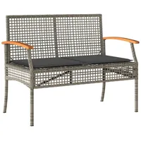 Furnicato Gartenbank 1-St grau