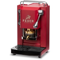 Faber Italia Pro Deluxe Mini Kapselmaschine, Rot