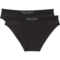 Marc O'Polo Feinripp-Slip, schwarz, M