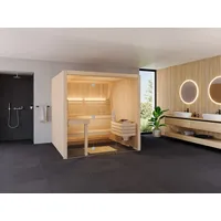 InfraWorld Sauna Gracil 210 - 75 mm Elementsauna inkl.