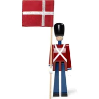 Kay Bojesen Buchstütze, Standard-bearer Mini red/blue/white (39226)