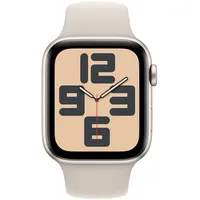 Apple Watch SE 2024 GPS 44 mm Aluminiumgehäuse Polarstern,