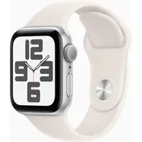 Apple Watch SE 2024 GPS 44 mm Aluminiumgehäuse Polarstern,