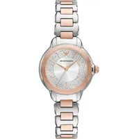 Emporio Armani AR11643 Edelstahl 32 mm Silber