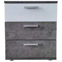 Hti-Living HTI-Line Nachtschrank Nina mit 3 Schubladen