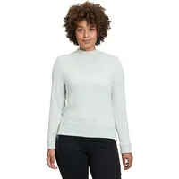 Cartoon Langarm-Shirt mit Kragen Bright Green Melange,34 | 34