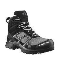 Haix Black Eagle Safety Pro Mid, Farbe:schwarz/silber, Schuhgröße:44.5 UK
