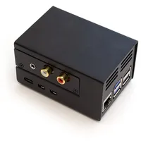 HiFiBerry Stahlgehäuse für Raspberry Pi 5, kompatibel mit DAC