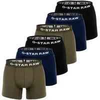 G-Star Boxershorts 6er Pack Blau / Grün / Schwarz