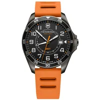 Victorinox FieldForce Sport GMT Herrenuhr Ø Orange/Schwarz
