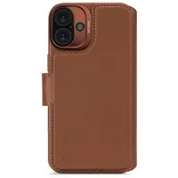 Decoded Leather Detachable Wallet iPhone 16 Tan