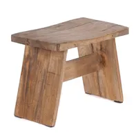 DESIGN DELIGHTS SITZBÄNKCHEN Braun, Holz, 40x31x25 cm, Esszimmer, Bänke,