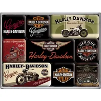 Nostalgic Art Nostalgic-Art Magnetset - Harley-Davidson - Bikes