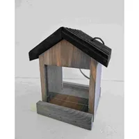 Conni Oberkircher's Vogelhaus Fabi mit Plexiglas grau