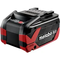 Metabo LiHDX 18 V - Ladegerät, Akkupack 18V-8,0 Ah