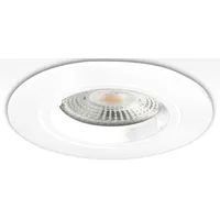 ISOLED Einbaurahmen rund, Lochausschnitt 68mm, weiß, für GU10/MR16 Spots