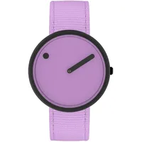 Picto R44019-R018 Unisex Uhr Ghost Nets Light Orchid 40mm