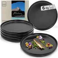 Sänger Speiseteller Set Madeira, Teller Schwarz