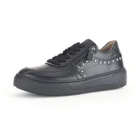 Gabor Leder-Sneakers in schwarz | 36