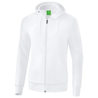 Erima Kapuzensweatjacke WEISS 2XL