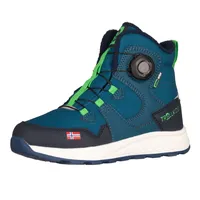 TROLLKIDS Kids Bergen Winter Mid Cut dunkel Marine/Frischgrün blau|grün