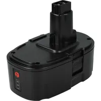EXTENSILO Akku kompatibel mit Dewalt DC212N, DC212KA, DC212B, DC212KZ,