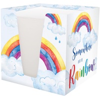 RNK Notizklotz Rainbow 46789 9x9x9cm