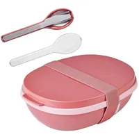Mepal Lunchbox Ellipse Lunchbox Duo mit Besteck 22,5 x