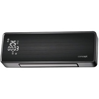 Concept Keramik Wandheizung mit Fernbedienung LED-Display Keramik-Wandheizlüfter Timer Lüfterfunktion