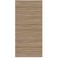 Breuer Duschrückwand Scandi Holzdekor Aluminium 255 cm x 150