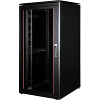 Roline 19-Zoll Netzwerkschrank Pro 32 HE 800x800 BxT Glastür