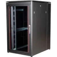 Roline 19-Zoll Netzwerkschrank Pro 26 HE 800x1000 BxT Glastür