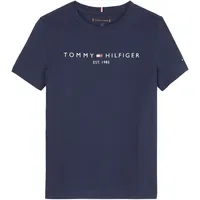 Tommy Hilfiger T-Shirt Essential Tee Rundhalsausschnitt, blau (Twilight Navy),