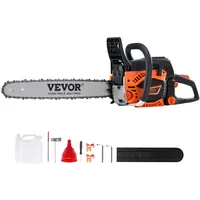Vevor Benzin-Kettensäge Benzin Motorsäge, Motorkettensäge 52CC 45,7cm Schwert