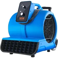 Vevor Bodengebläse, 1400U/min Lüfter Ventilator Radiallüfter 3Blaswinkeln 3Gänge