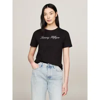 Tommy Hilfiger Script Kurzarm-T-Shirt Nos Black XL