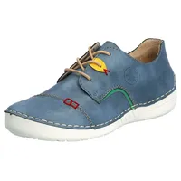 Rieker Damen Halbschuhe für Damen, blau