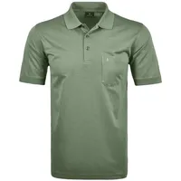 RAGMAN Herren Poloshirt grün meliert, grün, NOS