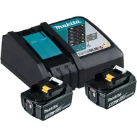 Makita Power Source Kit 18 V Li-Ion 2x 5,0