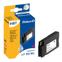Pelikan Druckerpatrone H87 ersetzt HP CN047AE, Magenta