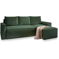 Masseno Ecksofa mit Schlaffunktion L-Form, Sofa mit Bettkasten, Wohnzimmersofa,