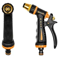 Bradas Profi Gartenbrause Messing-Metall Gartenspritze Brause Spritze Düse Wassergerät