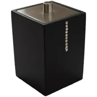 Bagnoxx - Wattepadhalter Wattepadspender Schwarz 7 x 7 x