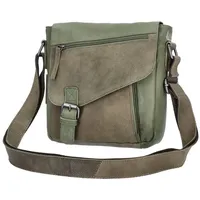 The Skandinavian Brand Damen Leder Schultertasche Mixed Farbsortierung 40-grün